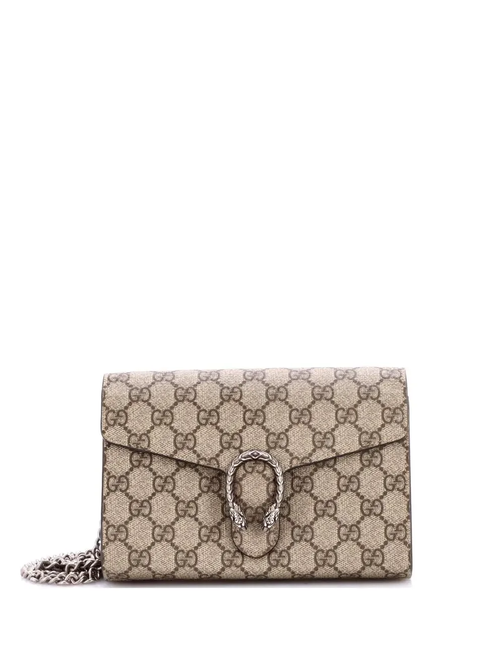 Gucci Dionysus Chain Wallet Gg Coated #295082G14B